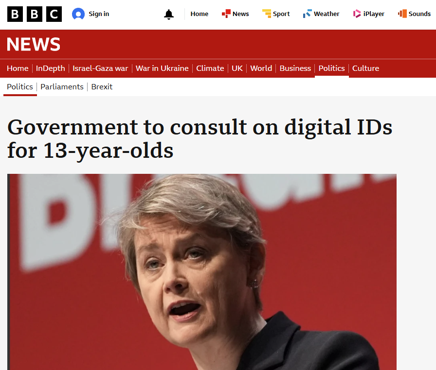 BigBrotherWatch's tweet image. 🆔Digital ID for 13-year-olds = State overreach

&quot;At a time when parents are taking a critical view of whether children should have smartphones, it is shocking that the government is considering enrolling children into this digital ID app.&quot; - @silkiecarlo 

Read⤵️…