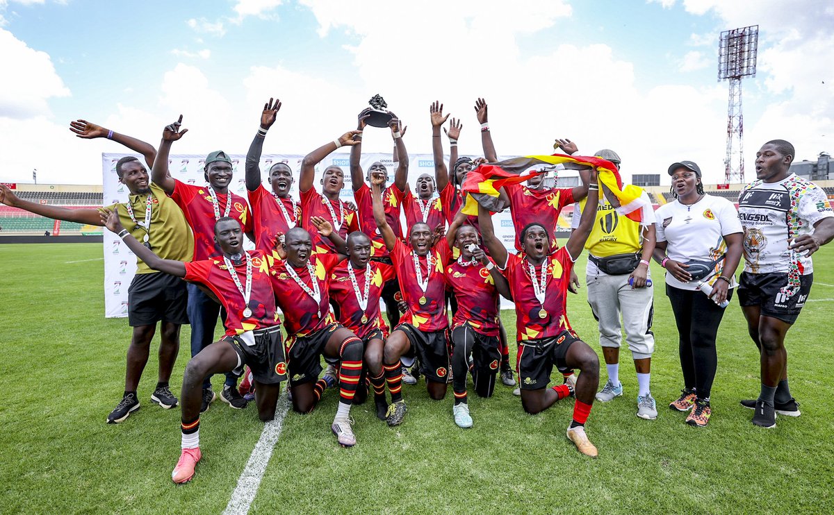 KyadondoAcademy's tweet image. Congratulations U16 boys.
2025 #Safari7s CHAMPIONS after defeating Riverside 14-12

#SupportRugbyCranes7s