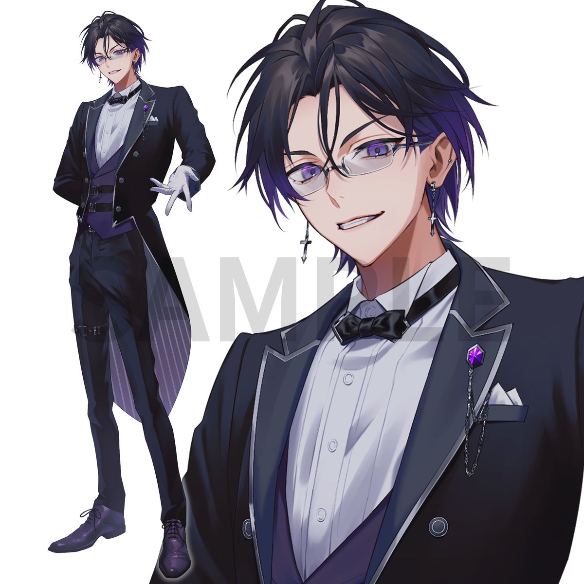 【お仕事】
Element Sicks所属 春希様の「MONTAGE」歌ってみたのMVイラストを担当いたしました！お誕生日おめでとうございます！#EL6 #誕生日おメェンでとう春希メェン2025