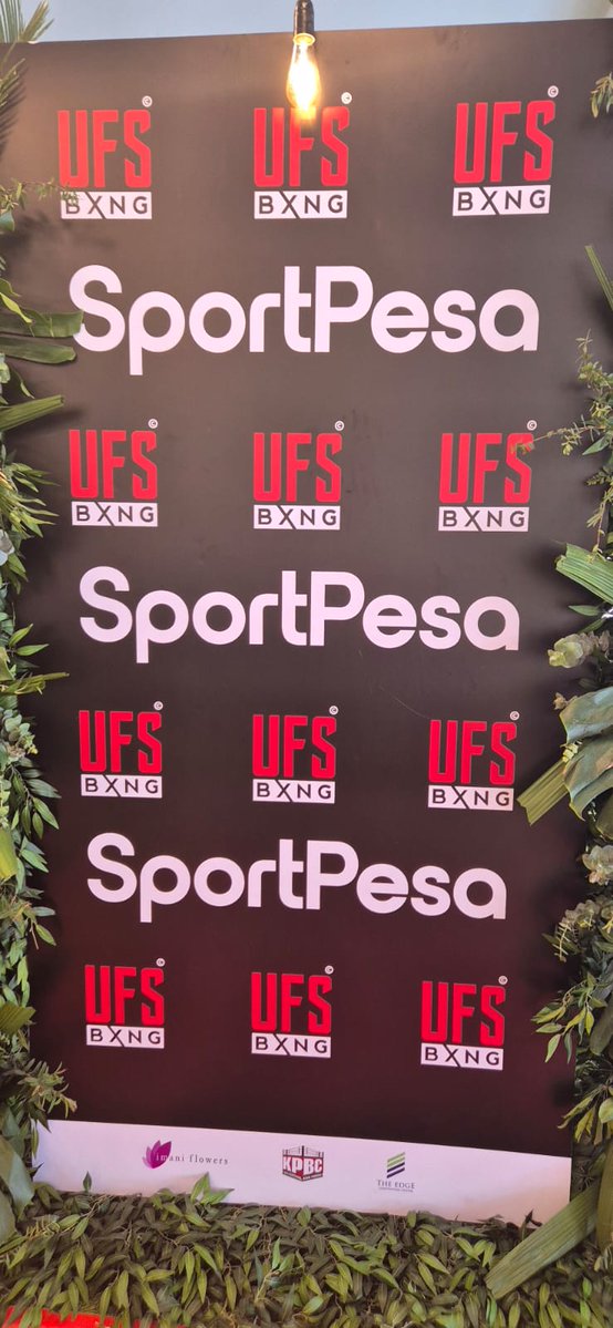 UFS BOXING Night is also available on SportPesa. A celebration of grit, skill, and African boxing pride 🇰🇪🇺🇬🇨🇩
Don’t miss this. 
SportPesaFightNight