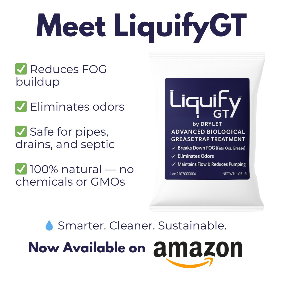 ClearflowPro's tweet image. The natural solution for cleaner drains and grease traps.
✅ Reduces FOG buildup
✅ Eliminates odors
✅ Safe for pipes, drains, and septic
✅ 100% natural — no chemicals or GMOs

💧 Smarter. Cleaner. Sustainable.

#LiquifyGT #FOGControl #RestaurantSolutions  #GreaseT...