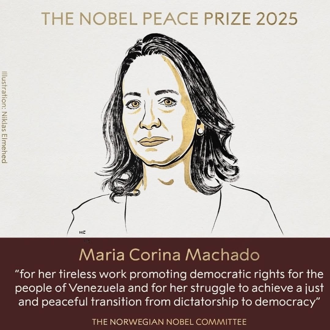Más que un galardón personal, es una validación global de que la paz duradera está intrínsecamente ligada al respeto de los derechos humanos y a la voluntad popular frente al autoritarismo.
