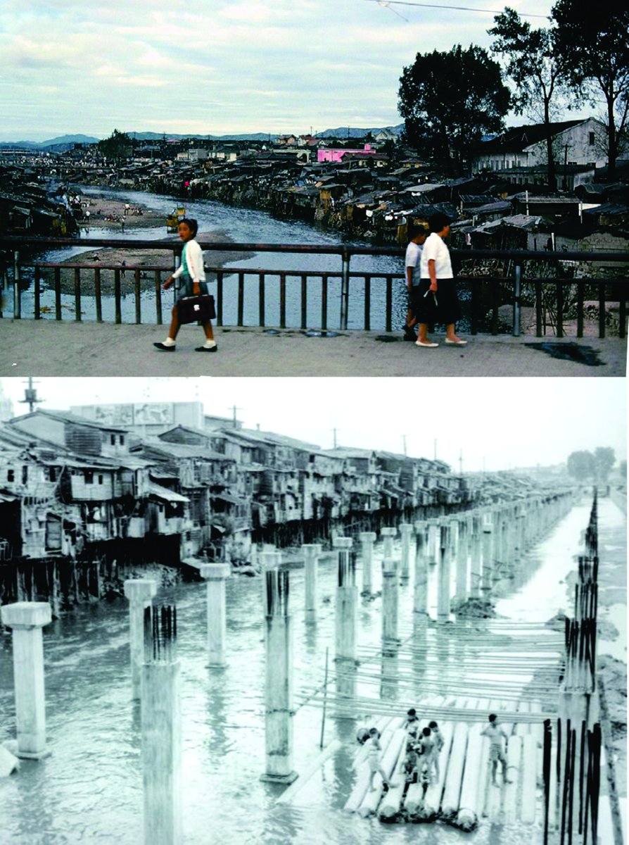 arroyoslibres's tweet image. NO HABRÁ NINGUNO IGUAL
#Corea resultó dividida en dos y arruinada por una guerra fraticida, entre 1950 y 1953.
Murieron 1 millón de soldados y 3 millones de civiles.

Luego del conflicto, #Seúl fue por muchos años un lugar terrible para vivir, con gente que se las rebuscaba como…