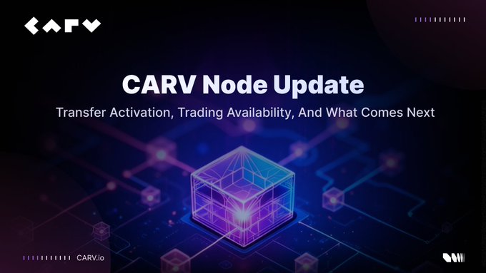 Simula Oktobre 10 ng 4pm PST, ang mga may hawak ng node ay maaaring mag-mint at magtrade ng kanilang mga CARV Node bilang mga NFT, na nagmamarka ng isang bagong kabanata ng desentralisasyon para sa network ng CARV.

Bakit mahalaga ang CARV Node:
- Pinapalakas nito ang backbone ng