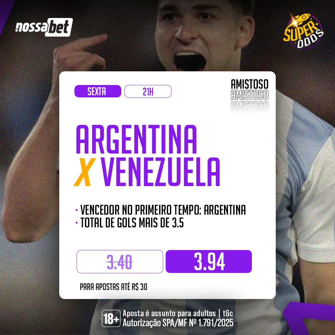 Nossabetbr's tweet image. Data FIFA com Super Odds!

Alemanha, França e Argentina entram em campo na sexta-feira marcada por Eliminatórias e amistosos.

Potencialize seus palpites: l1nq.com/6btkM

#SuperOdds #CopadoMundo #Futebol #Argentina #França #Alemanha