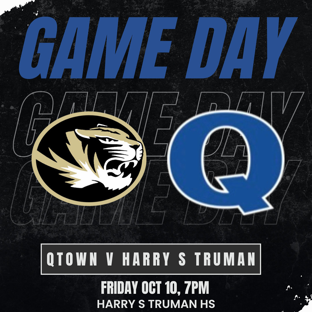 QTOWN FOOTBALL (@qpantherfb) on Twitter photo It’s GAMEDAY!! Follow us down to Truman as we look to get back into the win column. #PPF It’s GAMEDAY!! Follow us down to Truman as we look to get back into the win column. #PPF