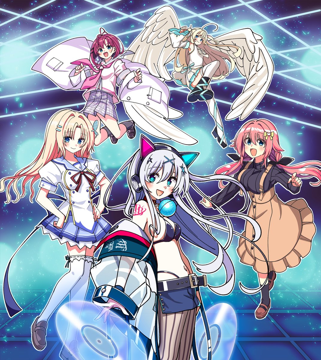 【🎶 #FBGM00 コラボイラスト 🎶】

いよいよ開催まであと1日！🌙✨

コラボ企画として、
猫耳ズワイガニ ( <a href="/nzuwaigani_2/">🐈🦀</a> )さんに #FBGM00 のイラストを描いていただきました！🎨

いろんなブランド様がクロスオーバーしていますねっ💫

明日は――