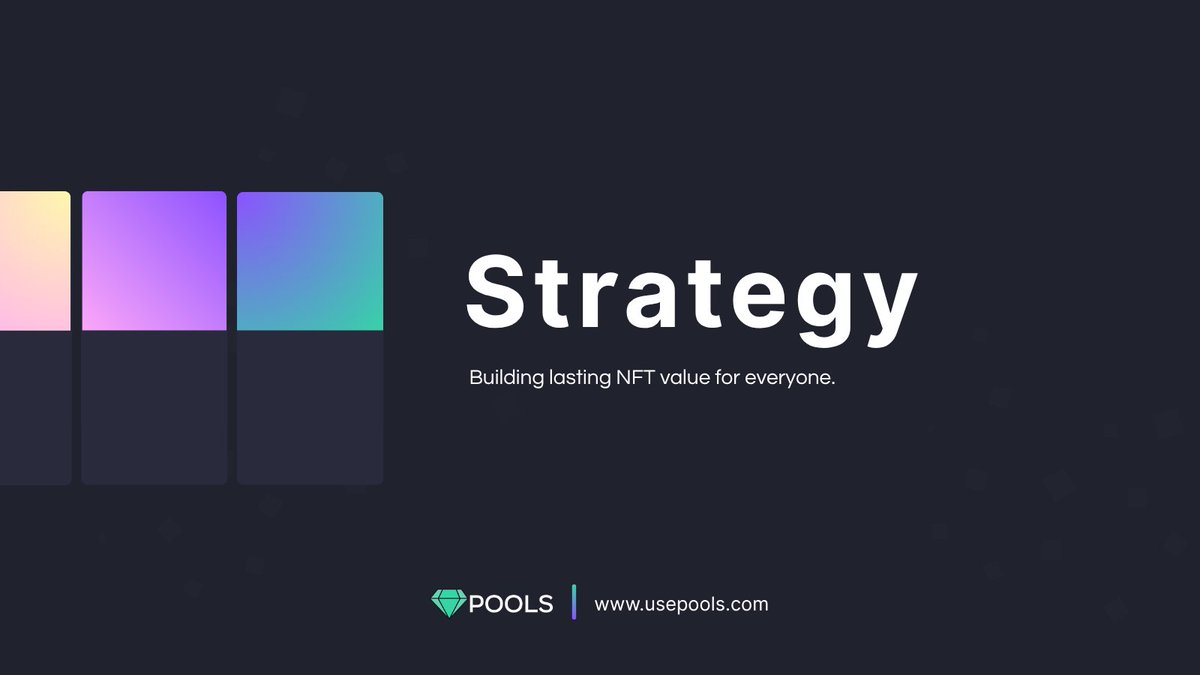 usepools.com (@usepools) on Twitter photo Weโre building Strategy by POOLS, a new foundation for NFT growth.
Inspired by recent experiments and built in collaboration with OG collections, weโre shaping an ecosystem that redistributes value fairly across all projects and holders.
A system built to last. For everyone. ๐ Weโre building Strategy by POOLS, a new foundation for NFT growth.
Inspired by recent experiments and built in collaboration with OG collections, weโre shaping an ecosystem that redistributes value fairly across all projects and holders.
A system built to last. For everyone. ๐