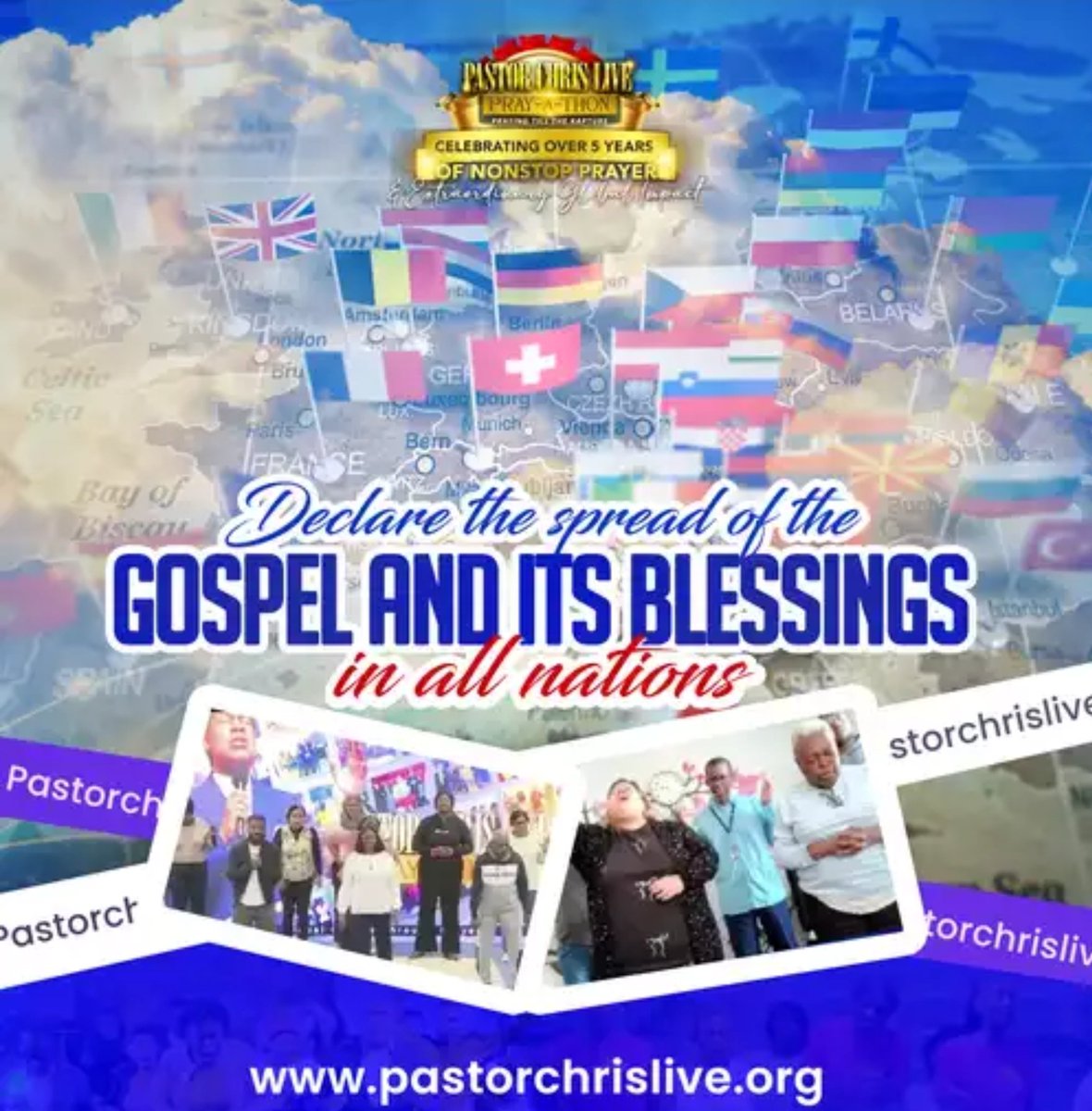 PastorChrisLive's tweet image. Pray-A-Thon 2025 - Fri Oct 10

Click to read full post - kingsch.at/p/dk1zR21

Pray on Mondays, Wednesdays, and Fridays, and also join the non-stop prayer chain daily, for 15min at pastorchrislive.org

#2000daysandcounting
#pastorchrisliveprayathon
#pclprayathon…