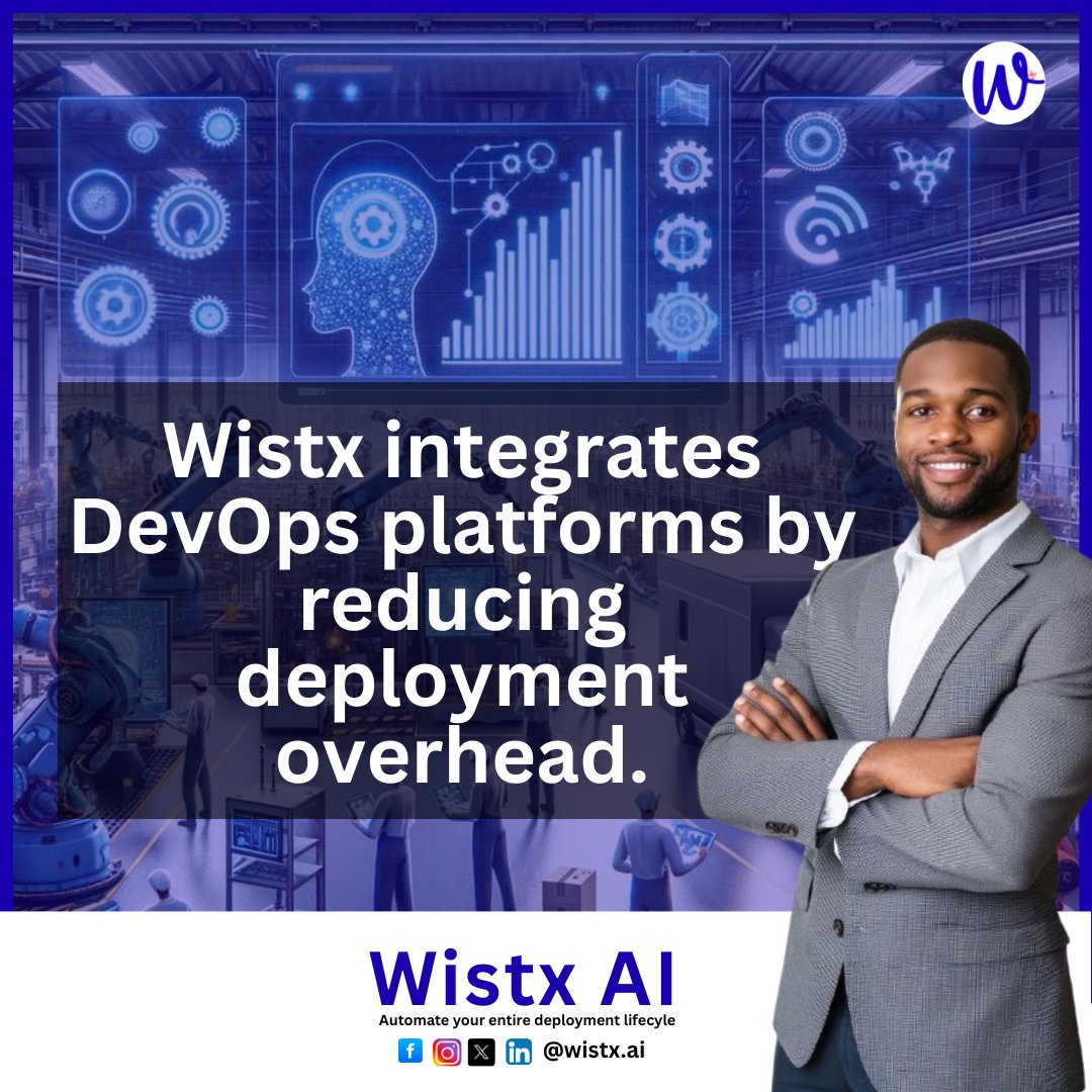 wistxhq's tweet image. Simplify your stack ⚙️
Wistx AI integrates your DevOps platforms and reduces deployment overhead — so you can focus on what really matters: building. 🚀

#WistxAI #DevOps #Automation #AI #TechInnovation