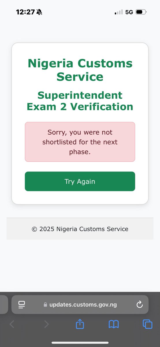 ABawjo's tweet photo. @CustomsNG BATCH A 💔💔💔 https://t.co/cbNPfUcS1v