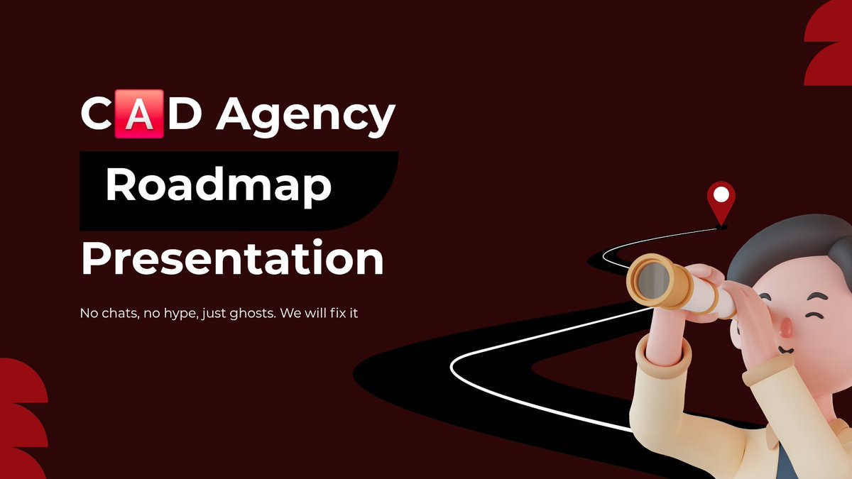 Just wrapped up a killer roadmap for CAD Agency — this year’s about to go wild.

Can’t reveal too much yet 😉! Are you bullish?