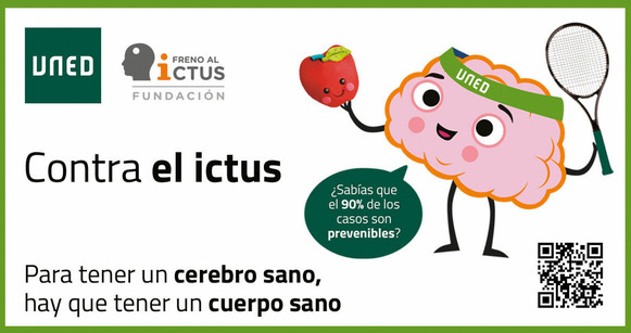 Colaborando con la Fundación Freno al Ictus, UNED Saludable ha organizado una sesión informativa sobre el ictus, qué es y cómo reconocerlo.
🗓️14 de octubre
🕙10:00 a.m. 
🗺️Salón de actos de la OEI, en Bravo Murillo 38
💻Streaming: canal.uned.es/live/event/68e…
¡No te la pierdas!