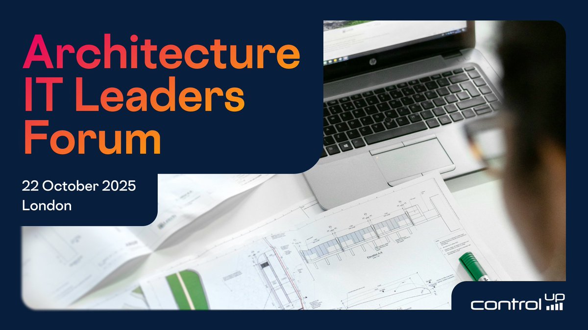 ControlUp's tweet image. Don’t miss the Architecture IT Leaders Forum on 22nd October 2025. 

Discover how to drive innovation within your organisation, collaborate, and lead the charge in your industry. Register today: controlup.com/architecture-i…
