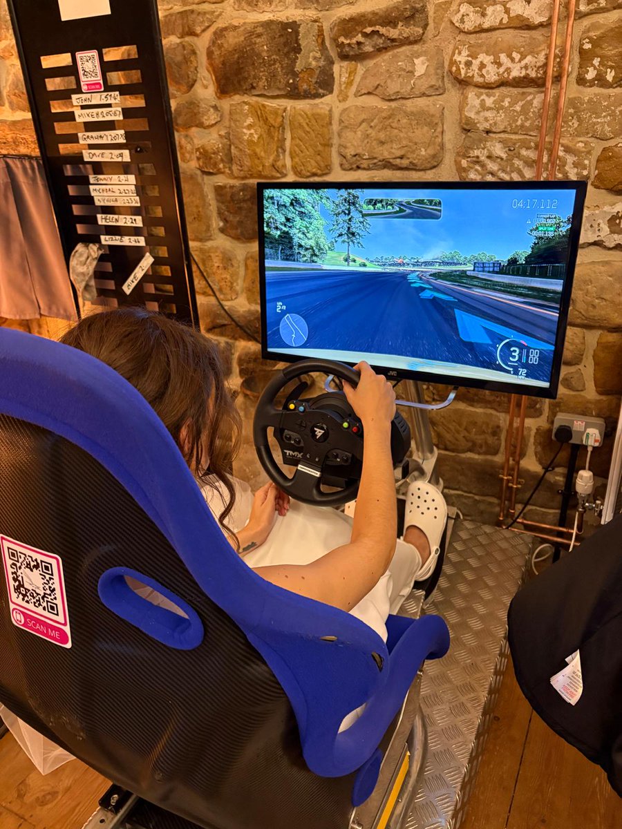 Race into married life with our 𝗥𝗮𝗰𝗶𝗻𝗴 𝗦𝗶𝗺𝘂𝗹𝗮𝘁𝗼𝗿𝘀! 🏎️ 🏁

#RacingSimulators #CarSimulators #Racing #Wedding #WeddingEntertainment