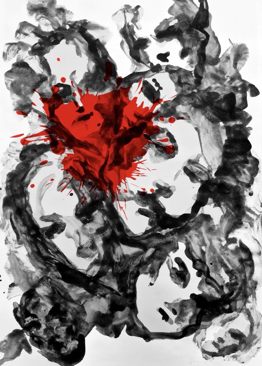 ArtworkNiki's tweet image. Hello everyone🤍🖤
Intertwinement
Physical Art | Edi:8 | 4.68 Tezos
🌀The soul is released amidst the colors to inhabit a new form once again.
objkt.com/tokens/KT1EL8w…