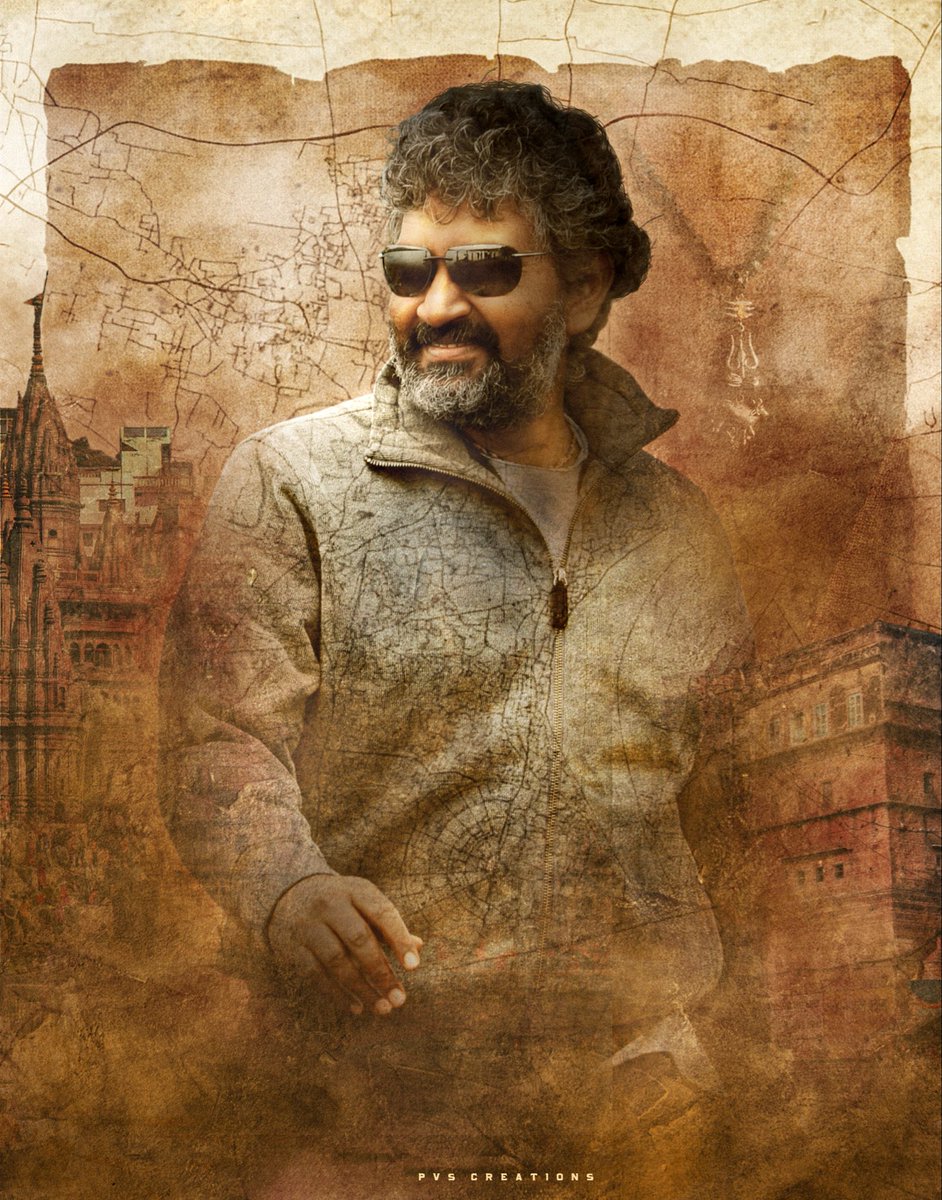 Pvscreations6's tweet image. Happy Birthday @ssrajamouli sir 🤍

Here’s the WWM poster of my design!!