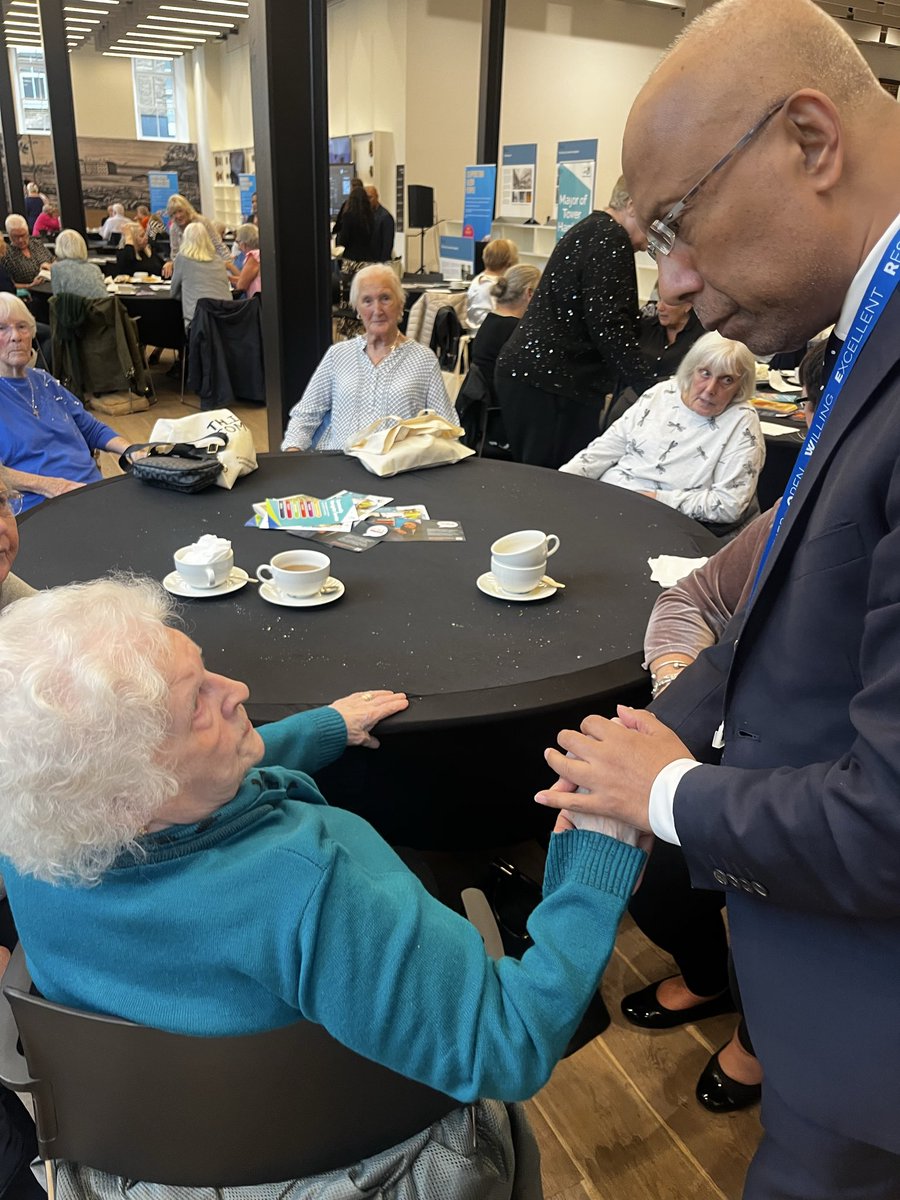 A lovely afternoon tea we hosted in the Town Hall with elders who have given so much to our community.

As Carol from the East London Pensioners Group said, loneliness kills, and she described social events like this as essential for tackling the epidemic of isolation so many