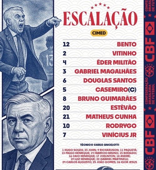 0xakinzy's tweet image. Matheus Cunha STARTS for Brazil against South Korea. 🇧🇷✨