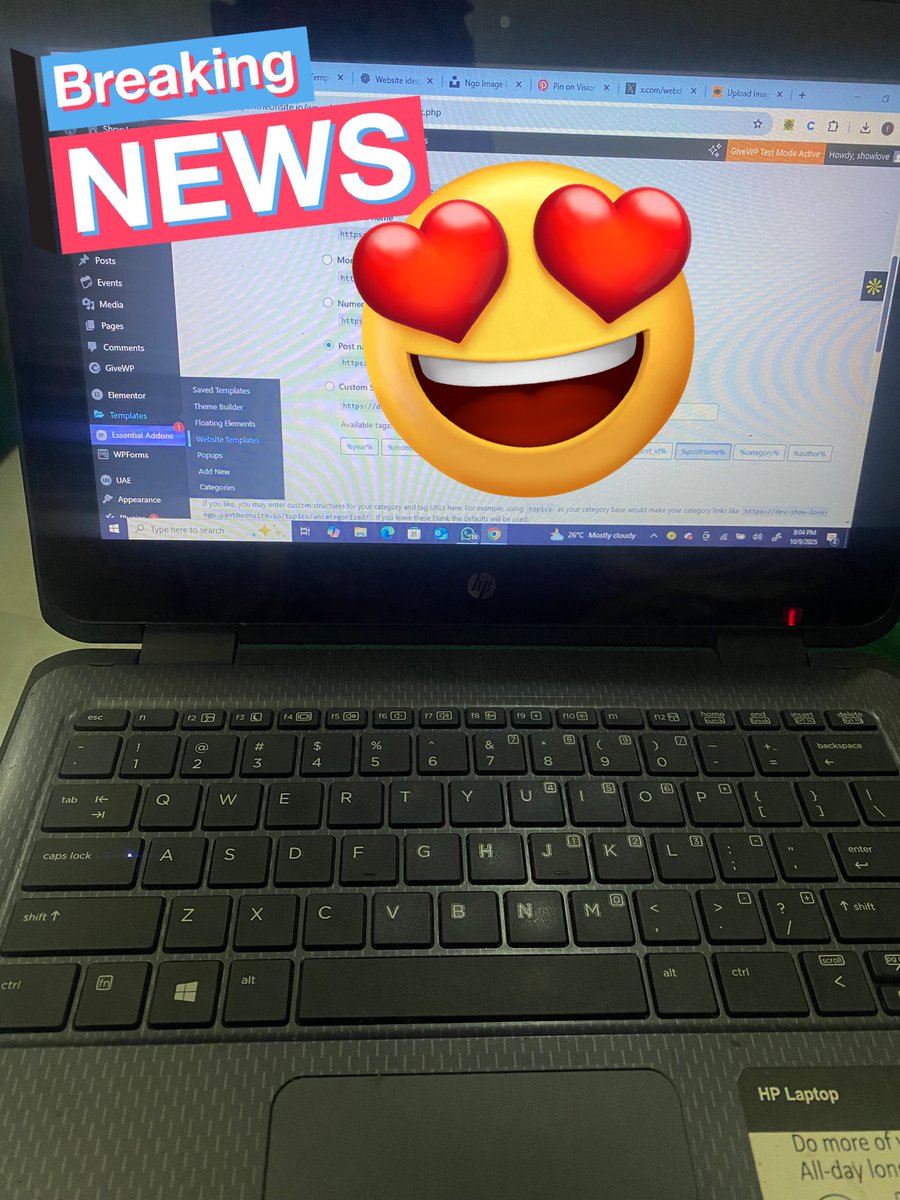 successfatimah's tweet image. NGO website in progress. 

Building an NGO website? 🌍
Here are basics to get it right 👇

✅ Clear mission
✅ Simple menu
✅ Easy donations
✅ Real impact stories
✅ Mobile-friendly
✅ Be transparent
Your site should inspire trust, not just look good 
#WebDesign #NGO #WordPress