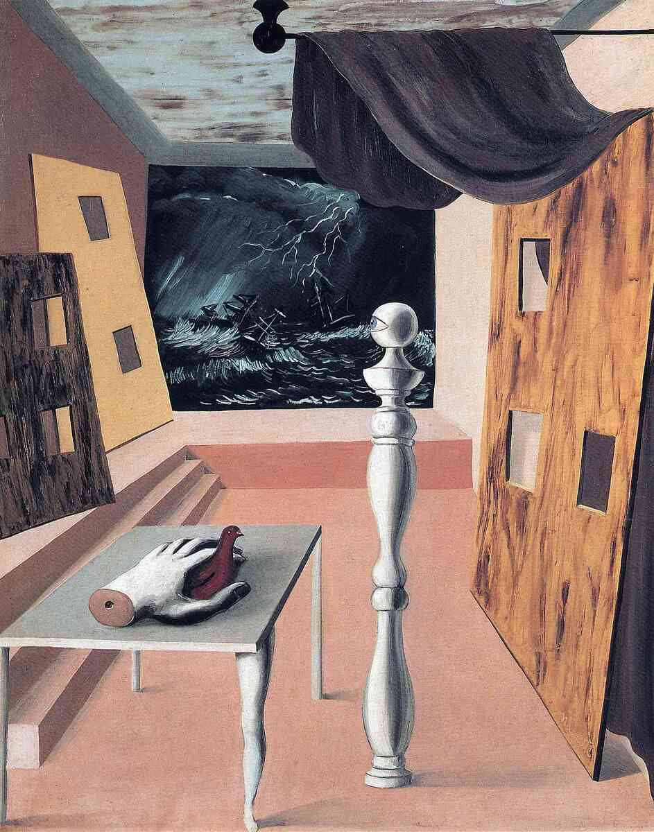 The difficult crossing - 1926 #artbots #magritte
