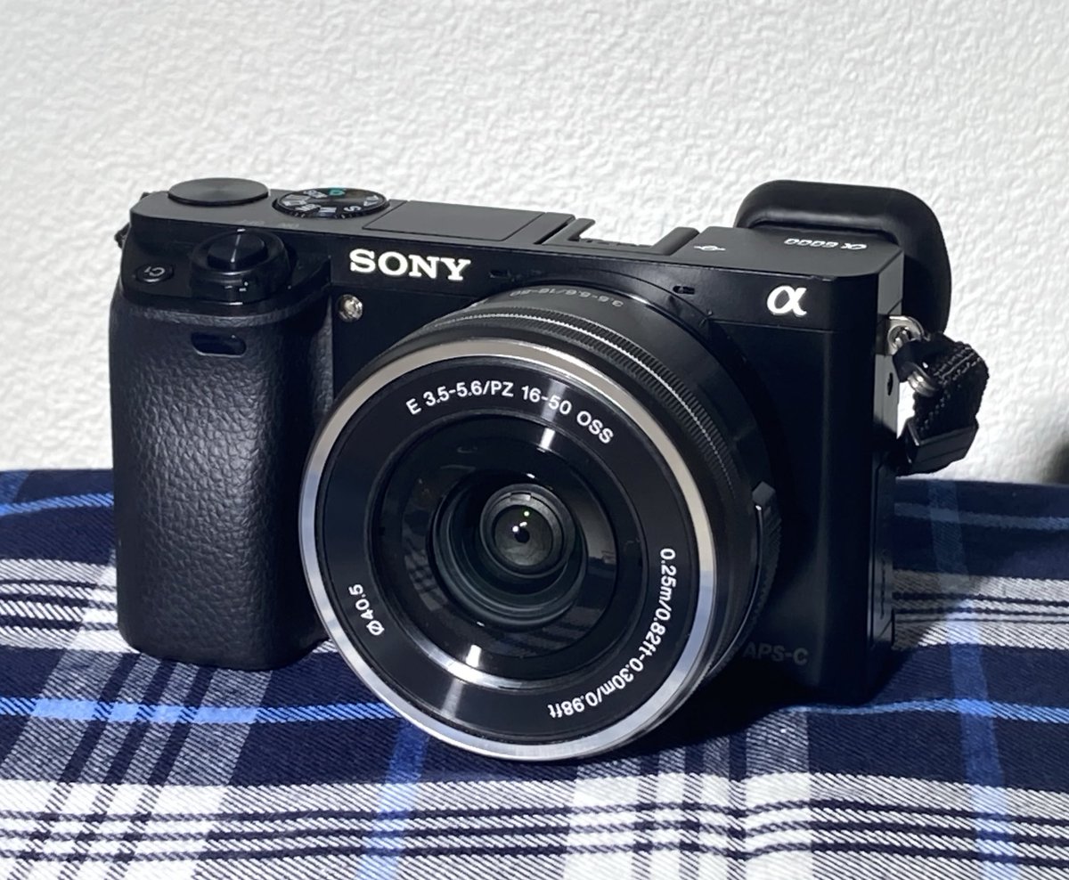 中古ですが...ついにミラーレス一眼カメラを購入しました！📷✨

【SONYα6000】ですね。来週からリサーチのために少しだけ地元に戻るので、調査先での撮影に励みたいと思います〜🌃

#カメラ #写真 #一眼レフ