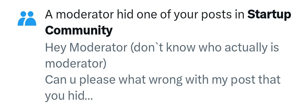 Mayank_062's tweet image. When the moderator has no other work to do and he is behind your post...
Now the moderator hid the post that was meant to ask why hid another post...
Lets see when this post het hid 
#confusion #community #needsupport #support 
@aguwaguwagin @Domie_apps @Designbysaif