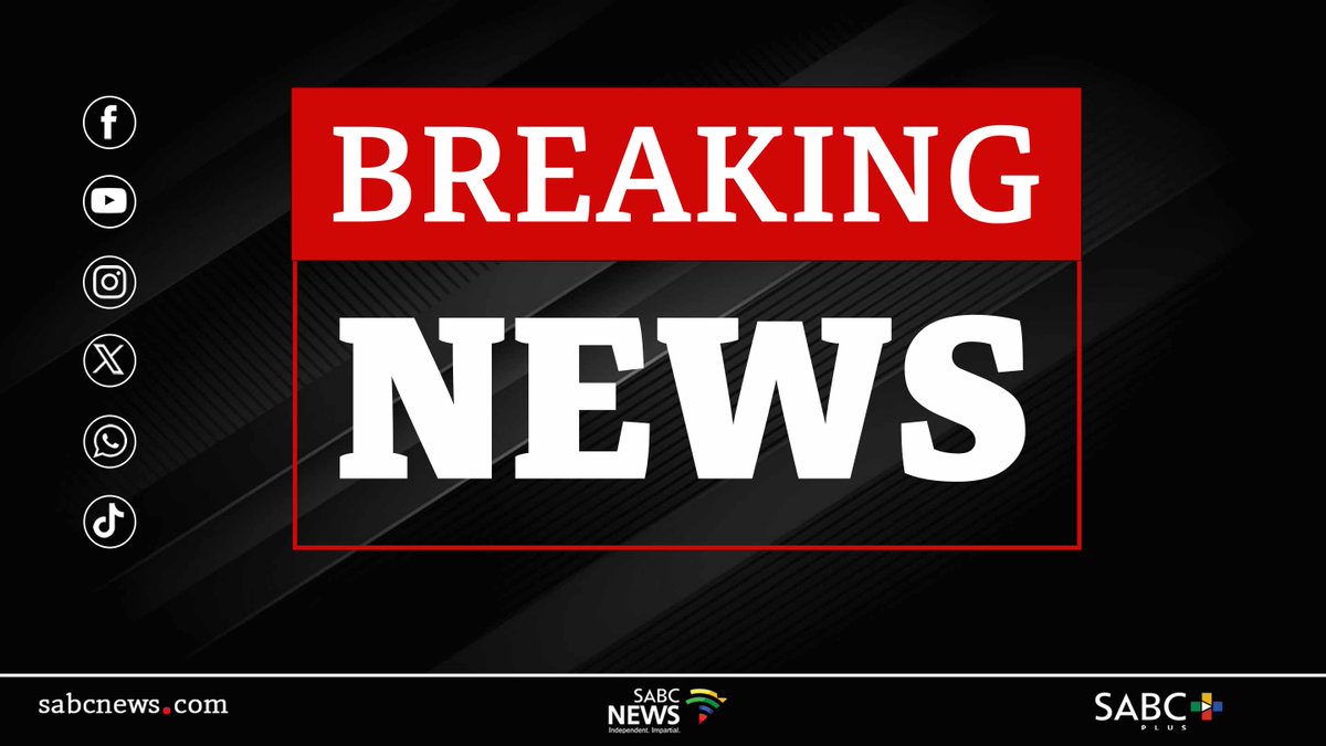 SABCNews's tweet image. BREAKING : Khumalo will not testify at Madlanga Commission on Monday