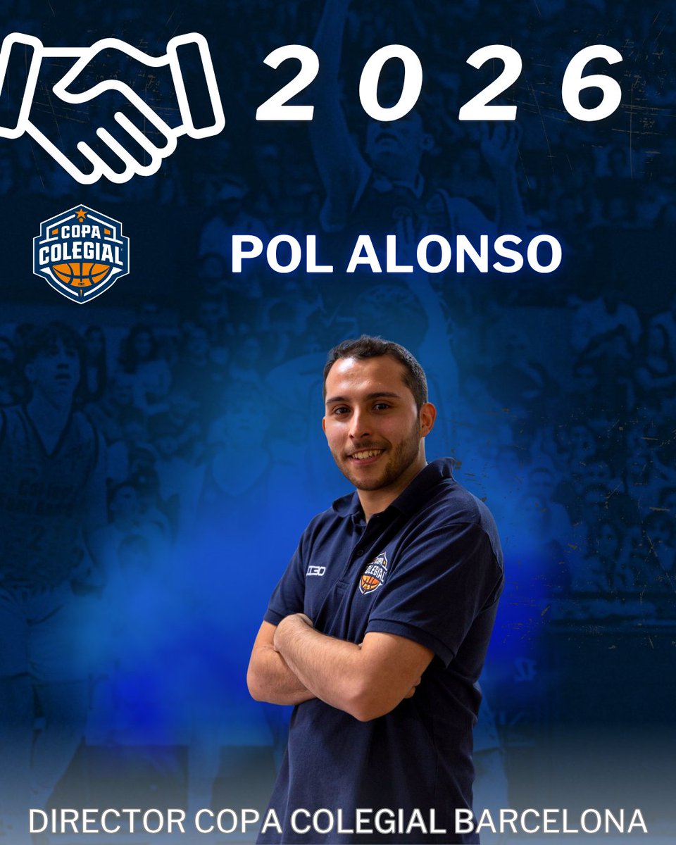 Copa Colegial (@copacolegial) on Twitter photo 💥 ¡Renovación de lujo en la ciudad condal!
Barcelona seguirá creciendo con la dirección de <a href="/Polyccio8/">Pol Alonso 🎙</a>, que sigue al frente de una de las sedes más emblemáticas.
Un referente dentro del proyecto, en un 2026 que promete ser inolvidable💫
💪Seguimos sumando historias. 💥 ¡Renovación de lujo en la ciudad condal!
Barcelona seguirá creciendo con la dirección de <a href="/Polyccio8/">Pol Alonso 🎙</a>, que sigue al frente de una de las sedes más emblemáticas.
Un referente dentro del proyecto, en un 2026 que promete ser inolvidable💫
💪Seguimos sumando historias.