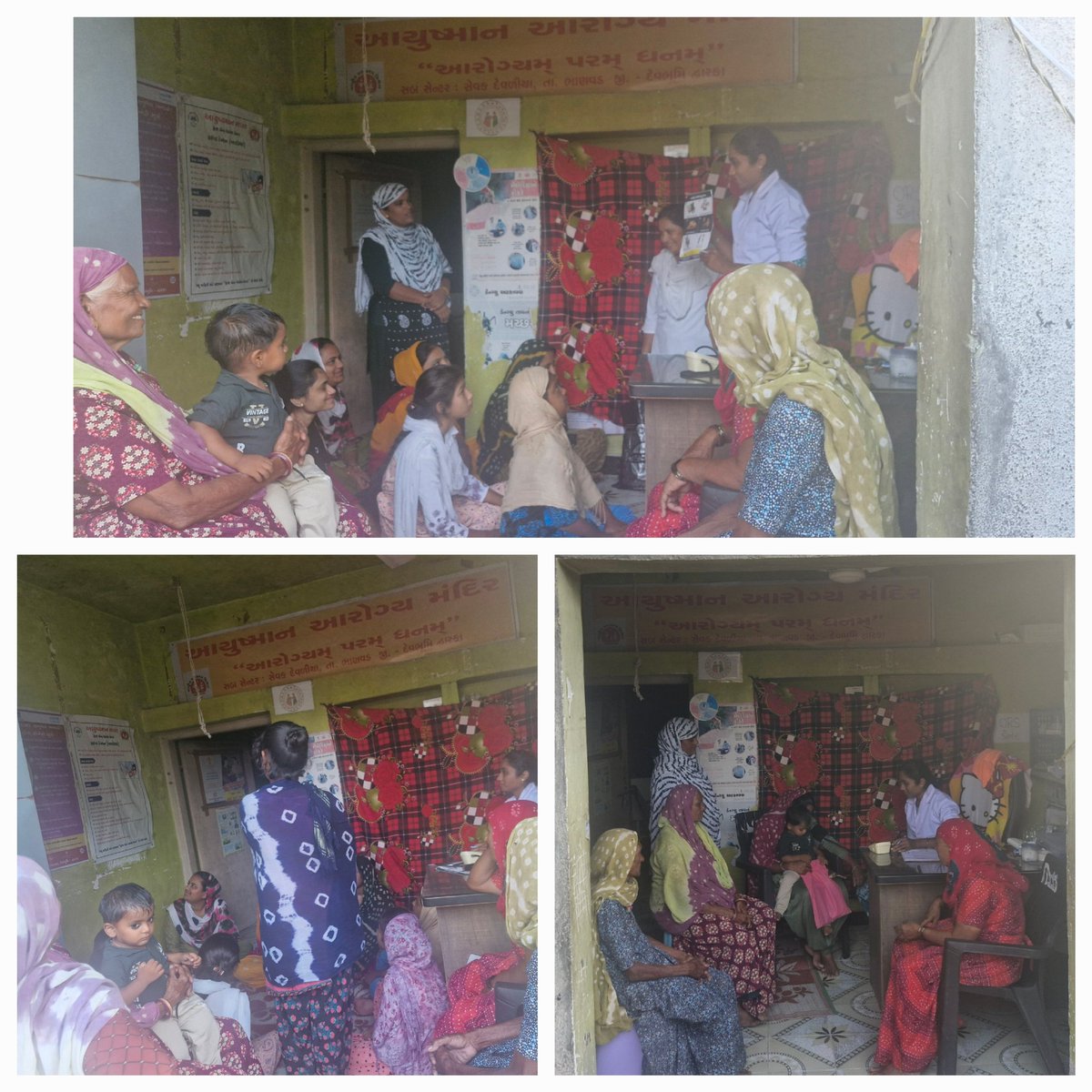 Aam sevak Devaliya 
PHC-MORZAR
10/10/2025
Niramaya day 
World mental health day celebration

Mental health awareness