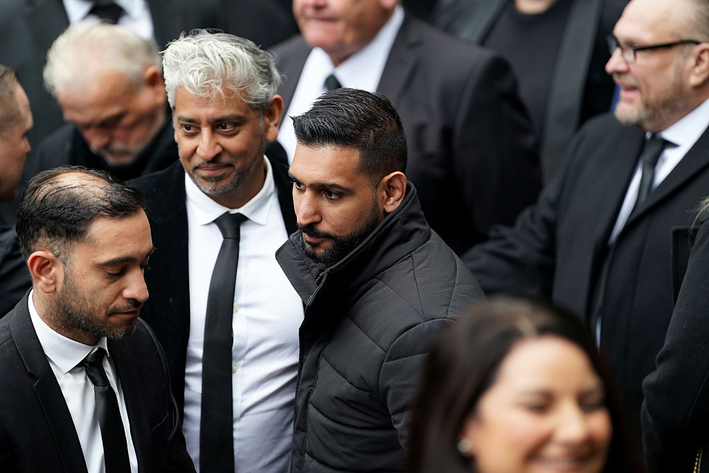 A host of boxing stars and huge names are in attendance to say goodbye to Ricky Hatton at his funeral today 💙