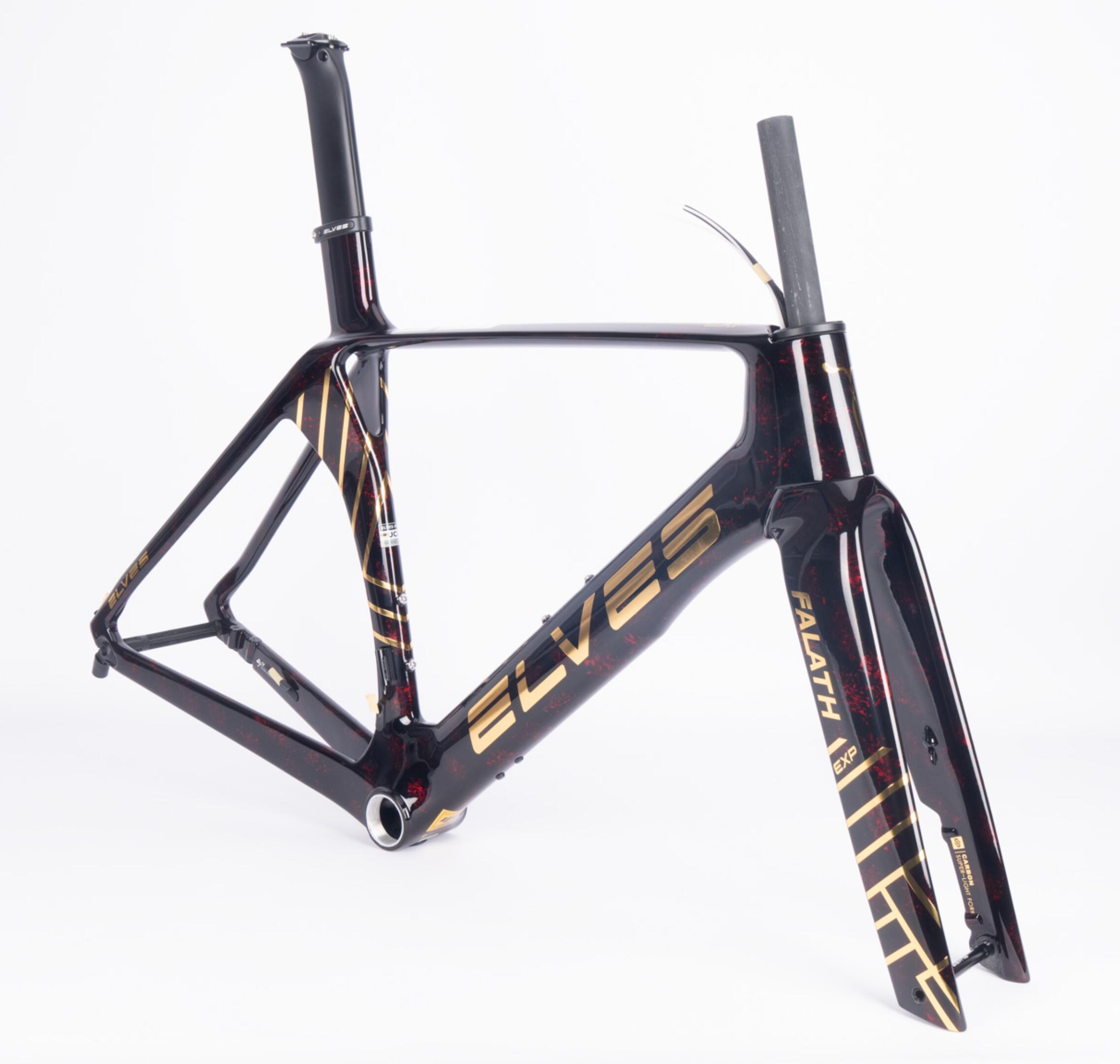 ELVES FALATHフレームハンドルセット エルヴス ファラス エヴォ ディスクブレーキフルカーボン