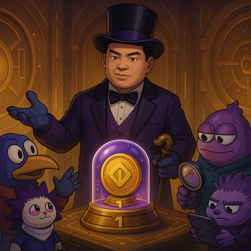 ged_ld's tweet image. The first coin.
The spark of infinite blocks.
From vision to value — the Monad legacy begins. 💜⚡
#Monad #MainnetArc #DeFiLegends
@monad