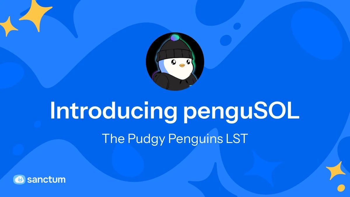 Introducing penguSOL, the Pudgy Penguins LST by Sanctum
