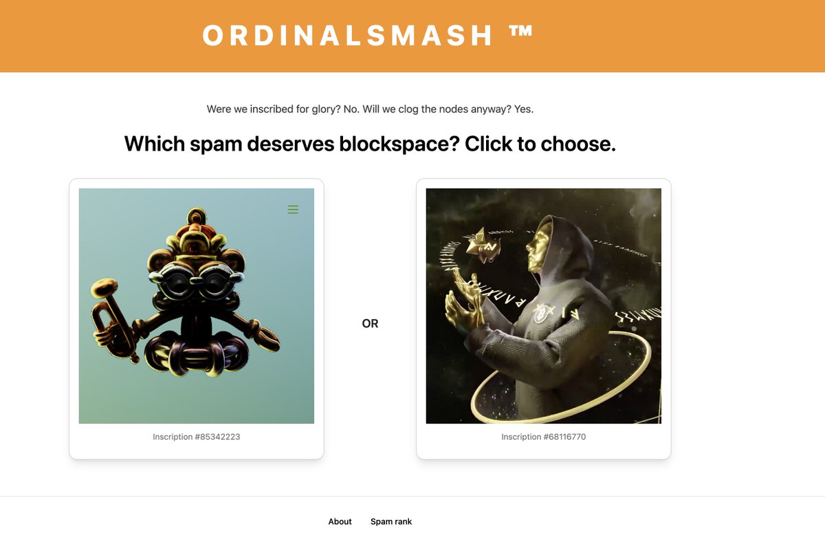 gm gm, who wants to play a game?

welcome to the future of bitcoin!

waste space responsibly 👀