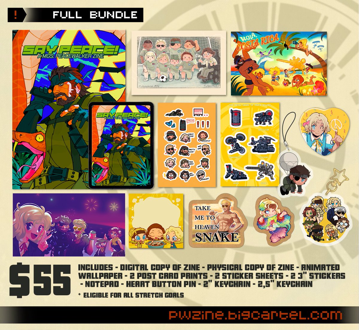 ❗️FULL BUNDLE❗️

Looking for the full deal? Take a look at our full bundle!! All our contributors worked hard to make this possible. Make sure to get your own full bundle before our pre-orders close!!