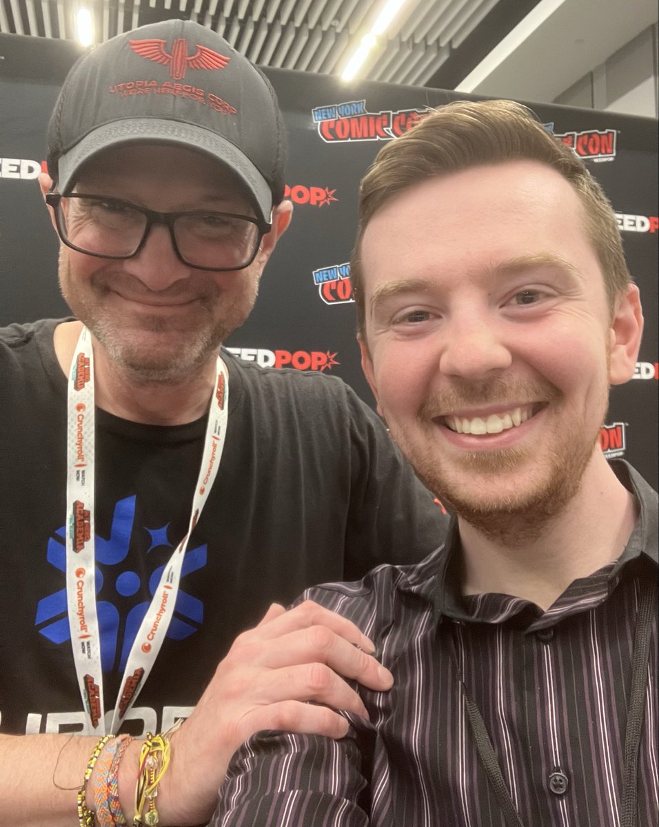 LCJReviews's tweet image. Great catching up with Brian Volk-Weiss, of @nacellecompany #ToysThatMadeUs #ICONSUnearthed and #RoboForce, at #NYCC yesterday! Our new Q&amp;amp;A is coming soon to AnimationScoop.com.