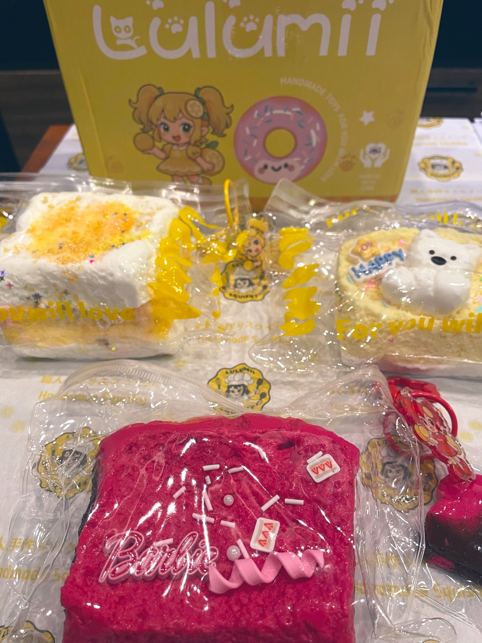 Mellojoy スクイーズ 和食シリーズ 海老天ぷら サーモン寿司 セット