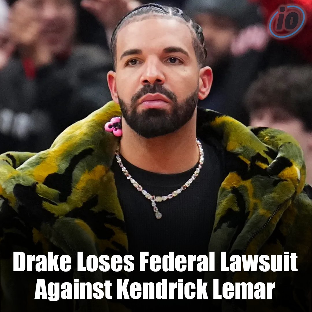 InformOverload's tweet image. Drakes federal lawsuit against UMG for Kendrick Lamar&apos;s song has been dismissed by a judge #drake #umg #kendricklemar #celebritynews