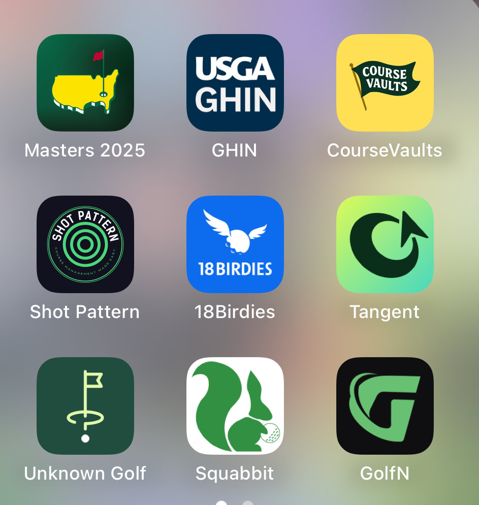 Golfingbrock's tweet image. Tons of great golf apps out there. What are your favorites?