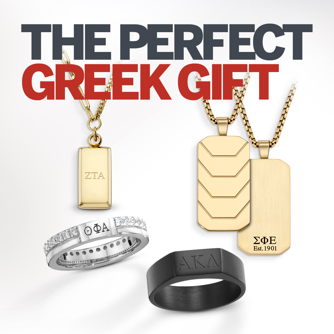 Don't wait too long! Order today to get the perfect Greek gift in time for the holidays. 🎁 Use code 25DAZZLE and get free shipping, too. 🤩 herff.ly/greeksocial
-
*Promo not valid on official jewelry and/or badges. Valid through October 17, 2025 11:59 pm EST.