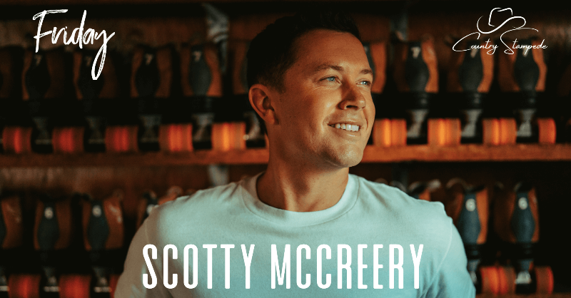TicketSmarter's tweet photo. The 2026 Country Stampede lineup just got even bigger with amazing support acts joining our headliners.

Thursday: @WyattFlores10 supporting @TreatyOakMusic
Friday: @ScottyMcCreery supporting @Zachtopmusic
Saturday: @tracy_lawrence supporting @rascalflatts