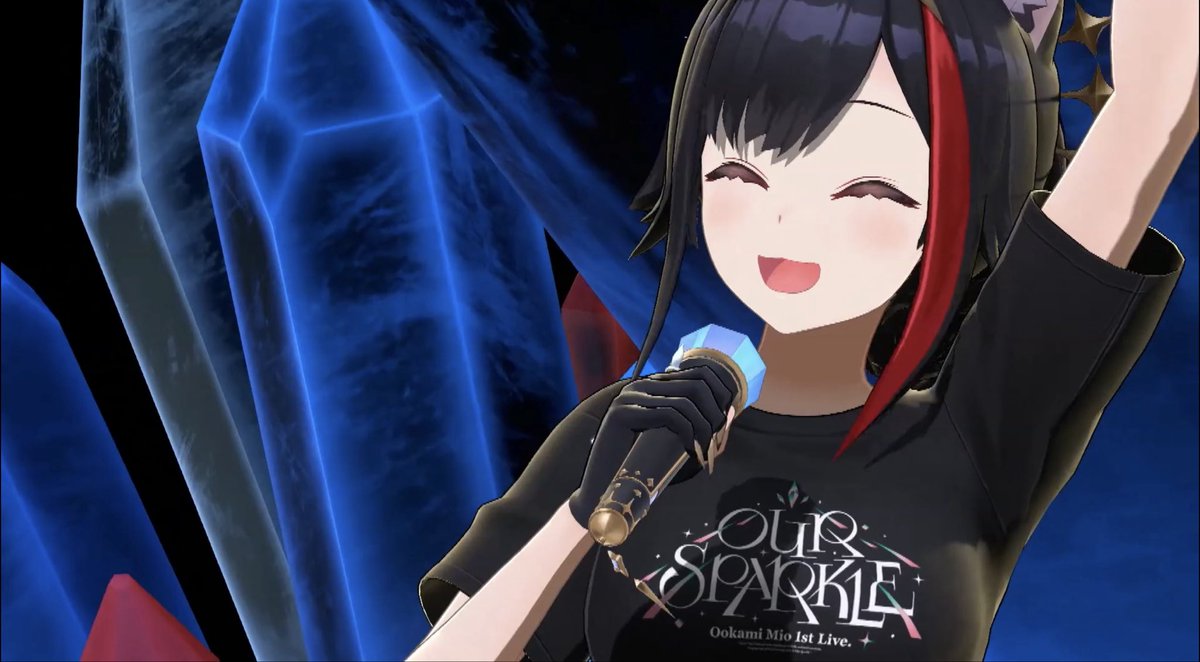 ミオしゃ、ソロライブ本当にお疲れ様！
アーカイブで見るソロライブもいいけど、現地で見たソロライブは忘れられない思い出だよ！

2ndLiveが叶う日まで、変わらずミオしゃを推し続けるからね！
#ミオスパークル振り返り 
#ミオスパークル