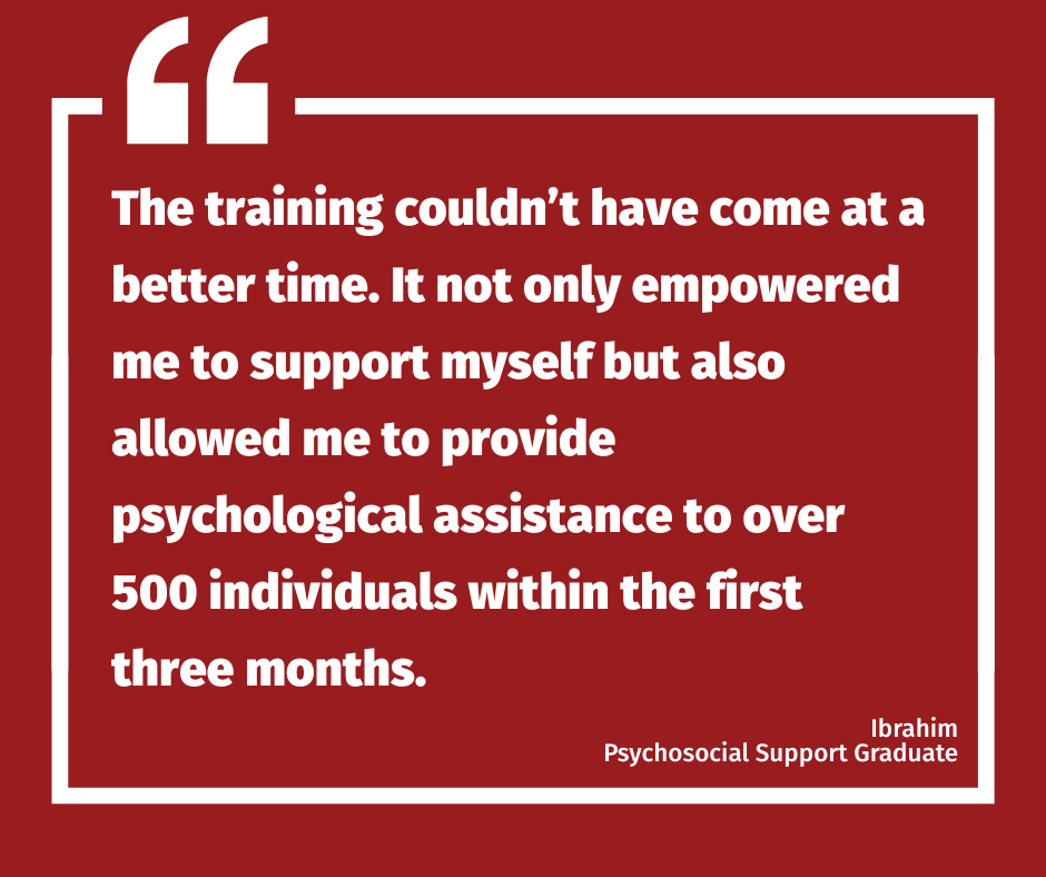 On #WorldMentalHealthDay, we highlight EFE’s psychological first aid training in #Gaza, where young people are learning to provide urgent mental health support in emergencies. Similar programmes in Jordan, Yemen, and beyond address a critical regional need. #YouthEmpowerment