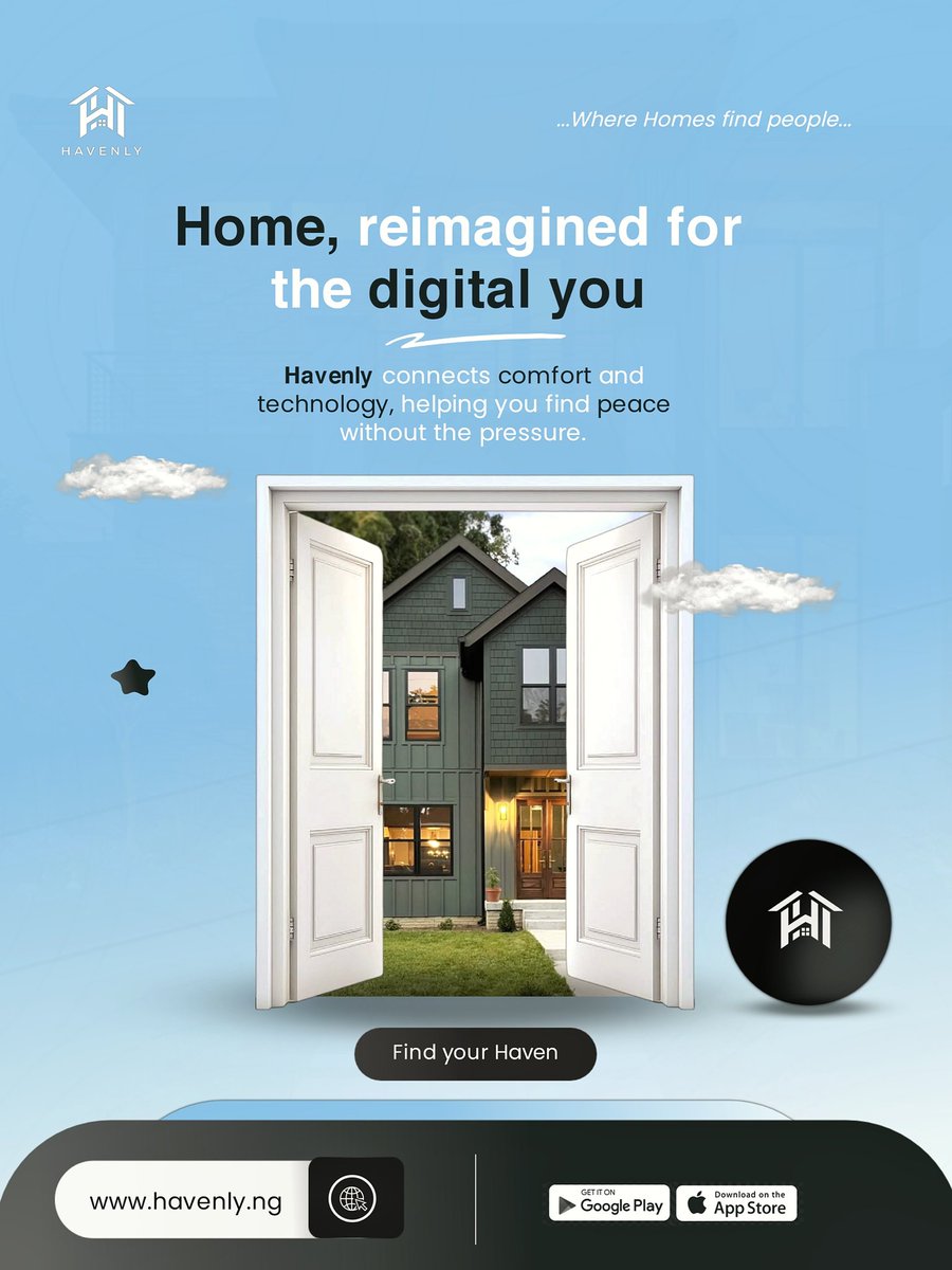 SanusiAbiodun05's tweet image. Introducing HAVENLY
I didn’t just design a housing brand ,I designed a feeling of home.
Every shade, every texture, every line tells a quiet story of comfort and belonging.
Because great design doesn’t shout.
Your thoughts about the design?
Hire me for your next projects?
