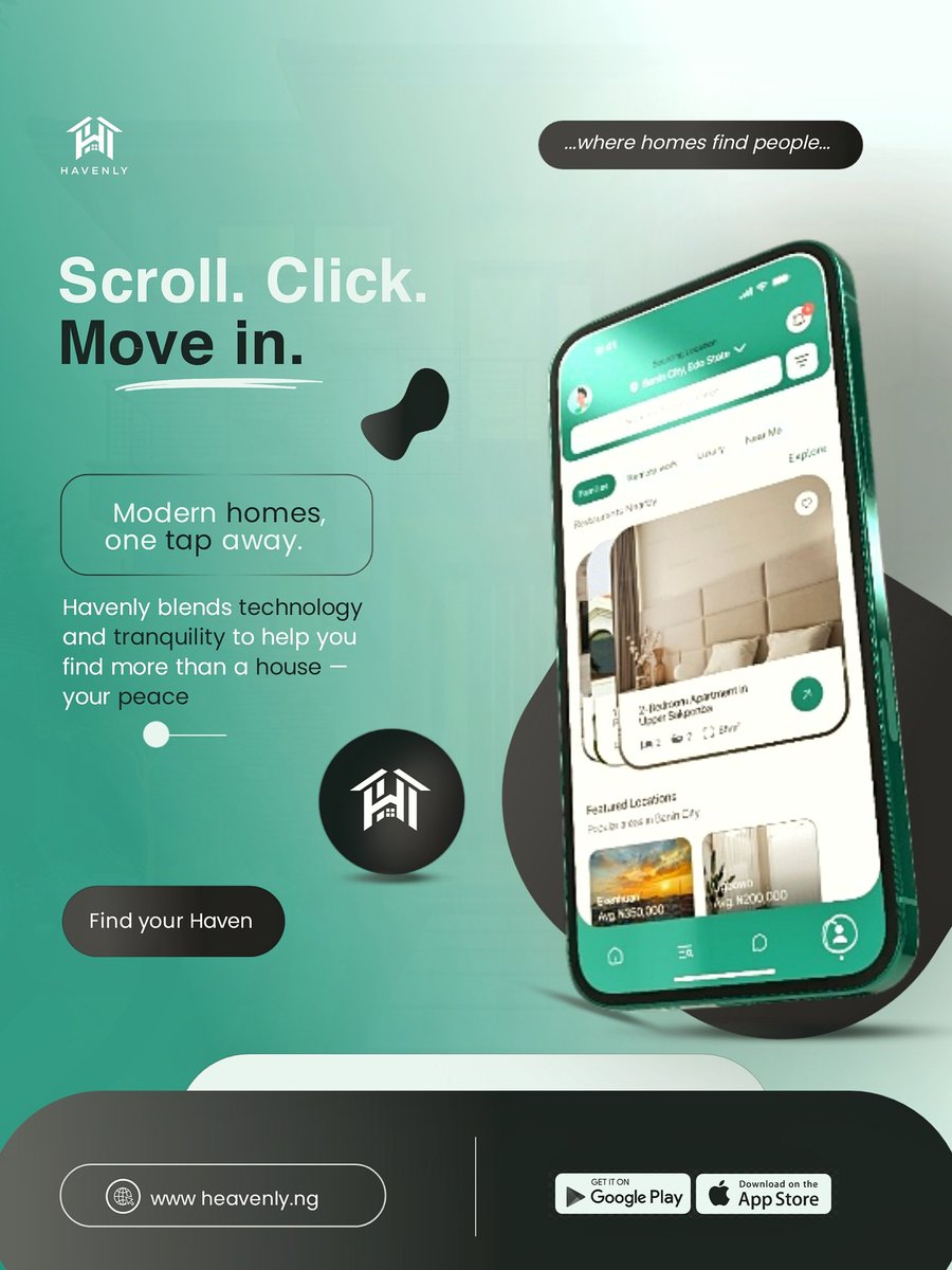 SanusiAbiodun05's tweet image. Introducing HAVENLY
I didn’t just design a housing brand ,I designed a feeling of home.
Every shade, every texture, every line tells a quiet story of comfort and belonging.
Because great design doesn’t shout.
Your thoughts about the design?
Hire me for your next projects?