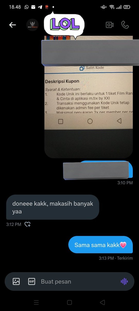 choi_jadooo's tweet photo. ✨Mtix Rangga cinta✨ https://t.co/2YdVZQ2GNQ