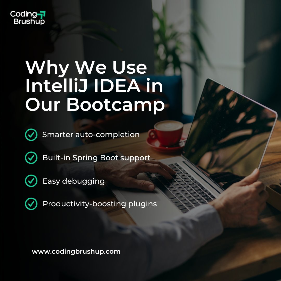 Codingbrushup's tweet image. At Coding Brushup, we use IntelliJ IDEA for a reason — it makes coding smarter, faster, and more efficient.
From Spring Boot integration to seamless debugging, it’s every Java developer’s best friend.
#CodingBrushup #IntelliJIDEA #JavaDevelopers
codingbrushup.com
