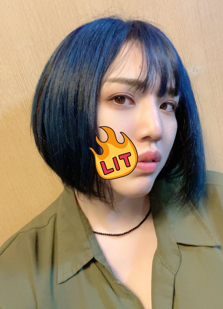 Y_E_0310's tweet photo. 髪を久し振りに短くするなど✌️ https://t.co/pvhuOCgVbl