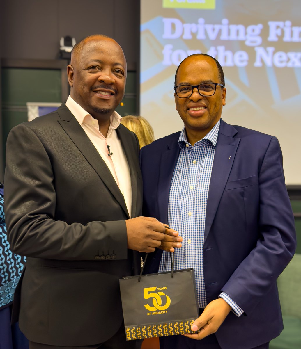 AfricanBank's tweet image. In his keynote address, African Bank Group CEO Kennedy G Bungane spoke passionately about narrowing the digital divide and giving South African entrepreneurs the backing they need to thrive and bolster our economy.

#AfricanBank #AfricanBankBusiness #50YearsOfAudacity